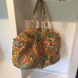 Vera Bradley retired Provençal large duffel